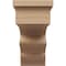 Ekena Millwork 8"W x 24"D x 16"H Classic Highland Rough Cedar Woodgrain TimberThane Corbel, Primed Tan CORUR08X24X16HLDRCPR - alternate 4